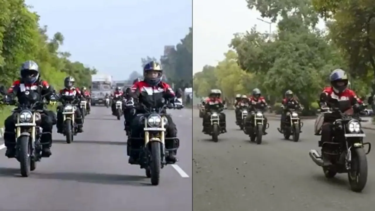 24th Kargil Vijay Diwas 2023: 25 women are on a 1000 km bike ride from Delhi to Drass