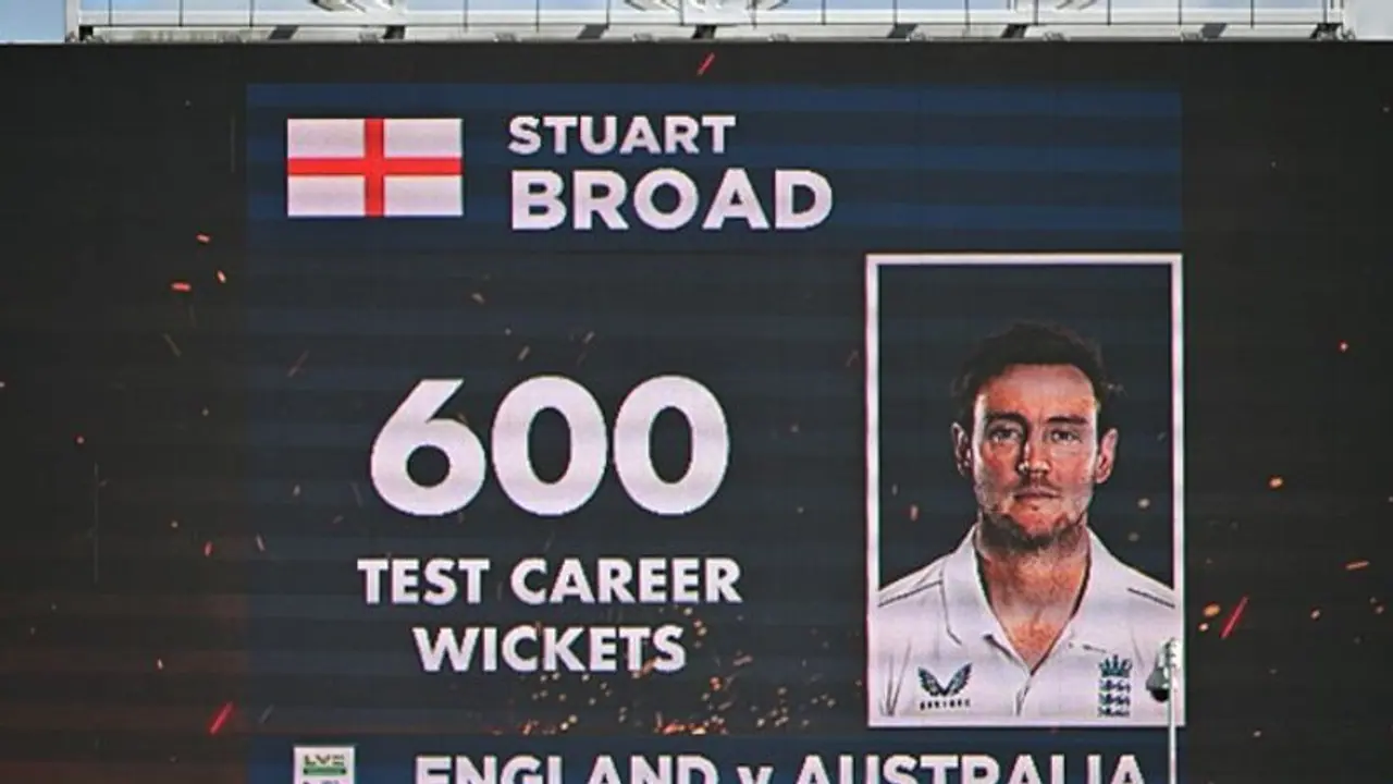 Ashes 2023: England's Stuart Broad joins elite club of Test bowlers with 600 wickets; WATCH milestone moment Ashes 2023: England's Stuart Broad joins elite club of Test bowlers with 600 wickets; WATCH milestone moment
