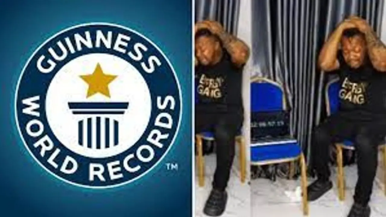 WATCH: Nigerian man attempts 7 day non stop crying World Record, temporarily loses sight WATCH: Nigerian man attempts 7 day non stop crying World Record, temporarily loses sight