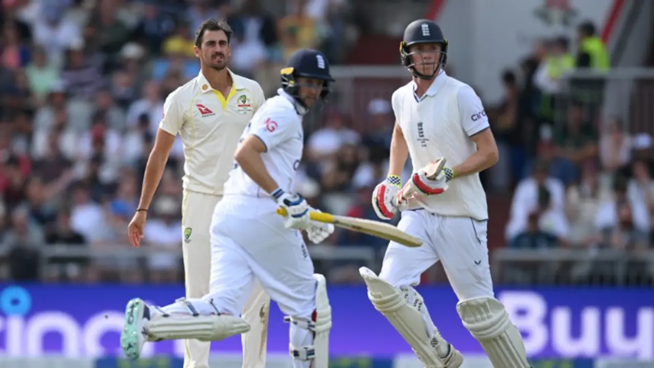 Ashes 2023: ಜ್ಯಾಕ್ ಕ್ರಾಲಿ ಸ್ಪೋಟಕ ಶತಕ, ಬೃಹತ್ ಮೊತ್ತದತ್ತ ಇಂಗ್ಲೆಂಡ್ Ashes 2023: ಜ್ಯಾಕ್ ಕ್ರಾಲಿ ಸ್ಪೋಟಕ ಶತಕ, ಬೃಹತ್ ಮೊತ್ತದತ್ತ ಇಂಗ್ಲೆಂಡ್