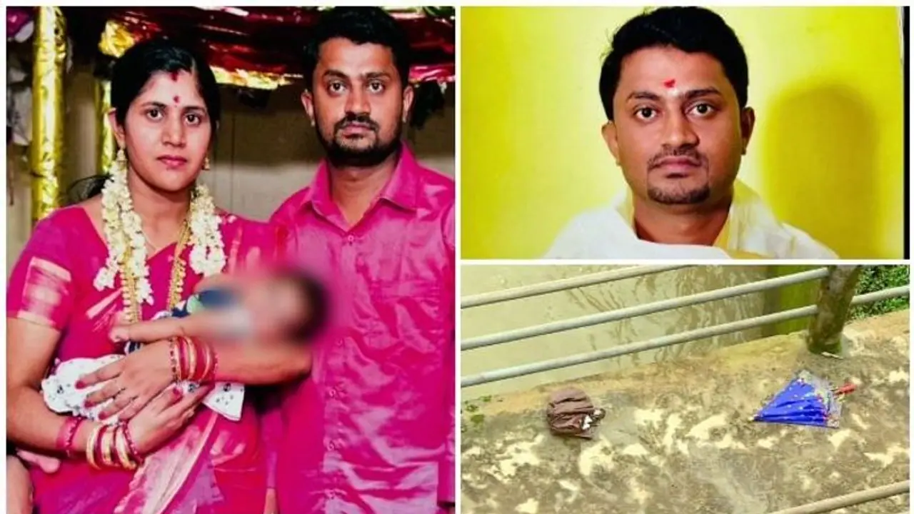 ഗർഭം അലസിപ്പിക്കാൻ സമ്മർദ്ദം; 5 വയസുകാരിയുമായി യുവതി പുഴയിൽ ചാടി ജീവനൊടുക്കിയ സംഭവം, ഭർതൃകുടുംബം പിടിയിൽ ഗർഭം അലസിപ്പിക്കാൻ സമ്മർദ്ദം; 5 വയസുകാരിയുമായി യുവതി പുഴയിൽ ചാടി ജീവനൊടുക്കിയ സംഭവം, ഭർതൃകുടുംബം പിടിയിൽ