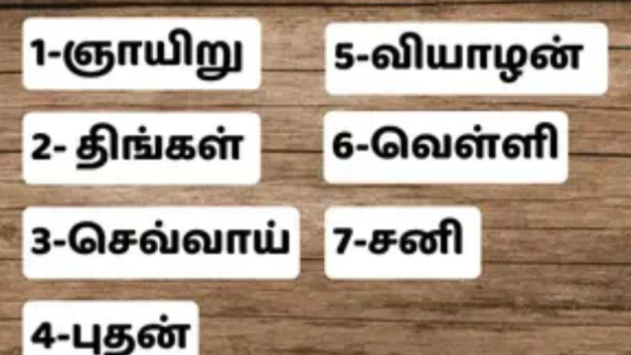நீங்கள் பிறந்த கிழமை எது? உங்களுக்குள் இருக்கும் சிறப்பான குணங்கள் இதுதான் வாங்க பார்க்கலாம்!