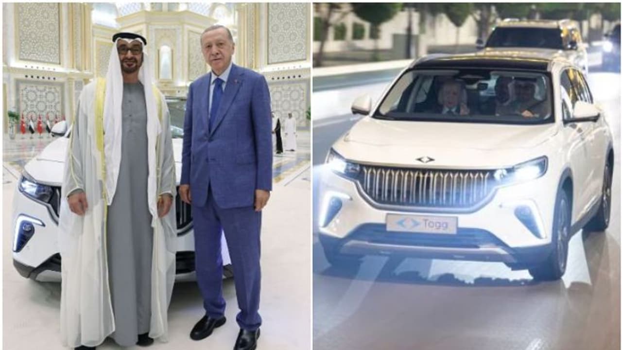 യുഎഇ പ്രസിഡന്റിന് സമ്മാനമായി ആഢംബര ഇലക്ട്രിക് കാര്; ഉര്ദുഗാനെ ഒപ്പമിരുത്തി യാത്ര ചെയ്ത് ശൈഖ് മുഹമ്മദ് യുഎഇ പ്രസിഡന്റിന് സമ്മാനമായി ആഢംബര ഇലക്ട്രിക് കാര്; ഉര്ദുഗാനെ ഒപ്പമിരുത്തി യാത്ര ചെയ്ത് ശൈഖ് മുഹമ്മദ്