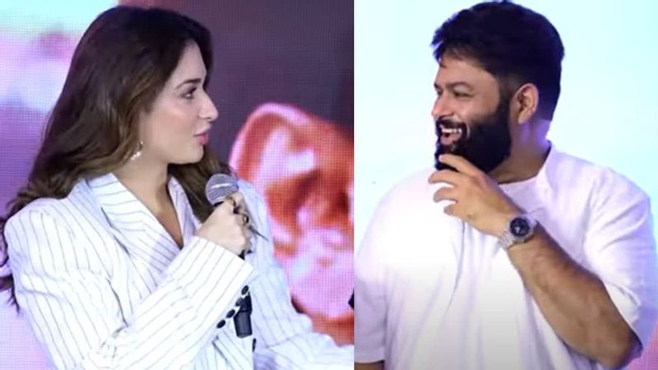 నువ్వు నాలో సగం.. మ్యూజిక్ డైరెక్టర్‌ థమన్‌పై తమన్నా కామెంట్స్ వైరల్‌..