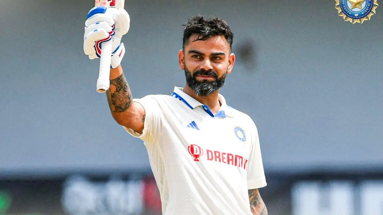 ബ്രയാന് ലാറയെ മറികടന്നു, ബ്രാഡ്മാന് ഒപ്പമെത്തി; സ്മിത്തിനും റൂട്ടിനുംമേല് ലീഡുയര്ത്തി വിരാട് കോലി ബ്രയാന് ലാറയെ മറികടന്നു, ബ്രാഡ്മാന് ഒപ്പമെത്തി; സ്മിത്തിനും റൂട്ടിനുംമേല് ലീഡുയര്ത്തി വിരാട് കോലി