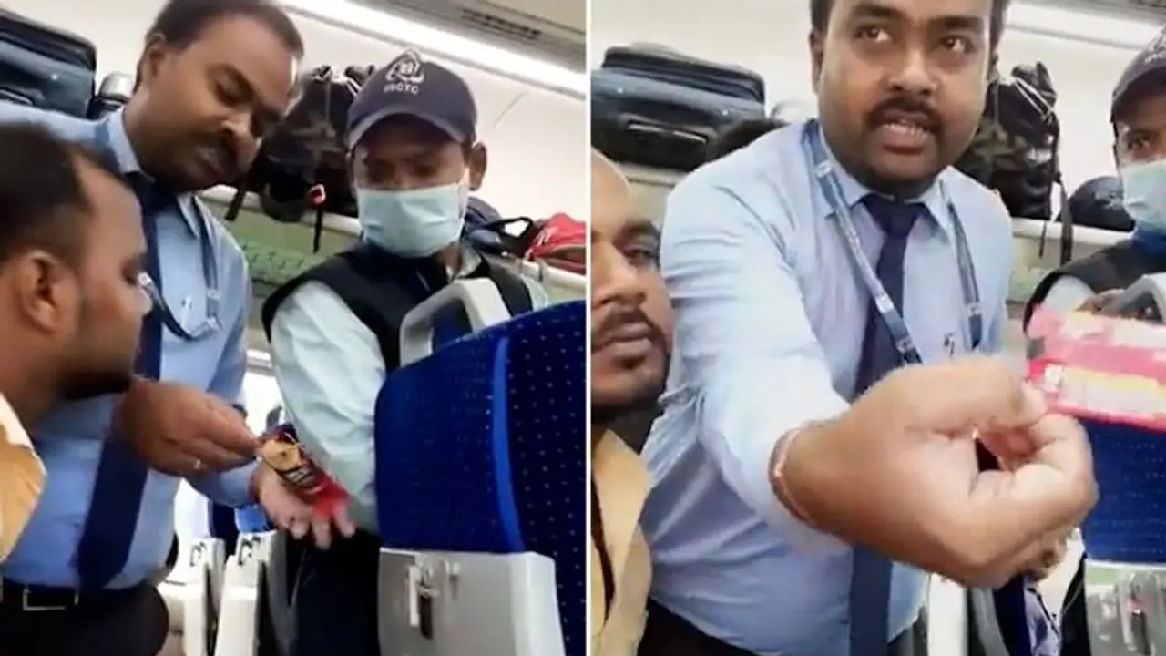 Non veg chai? Passenger complains over 'halal certified tea' served in Indian railways | WATCH