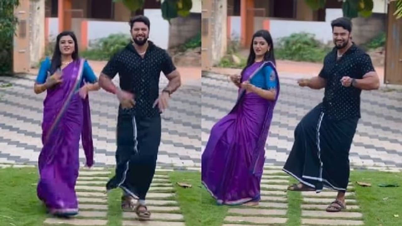 നാങ്ക റെഡി, തകർപ്പൻ ഡാൻസുമായി പ്രേക്ഷകരുടെ കിരണും സോണിയയും നാങ്ക റെഡി, തകർപ്പൻ ഡാൻസുമായി പ്രേക്ഷകരുടെ കിരണും സോണിയയും