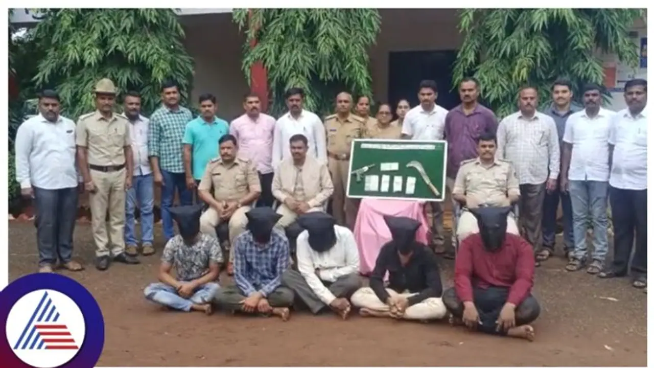 ಹುನ್ನೂರು ವರ್ತಕನ ಹತ್ಯೆಗೆ ಸಂಚು, ಐವರು ಸುಪಾರಿ ಹಂತಕರ ಬಂಧ‌ನ