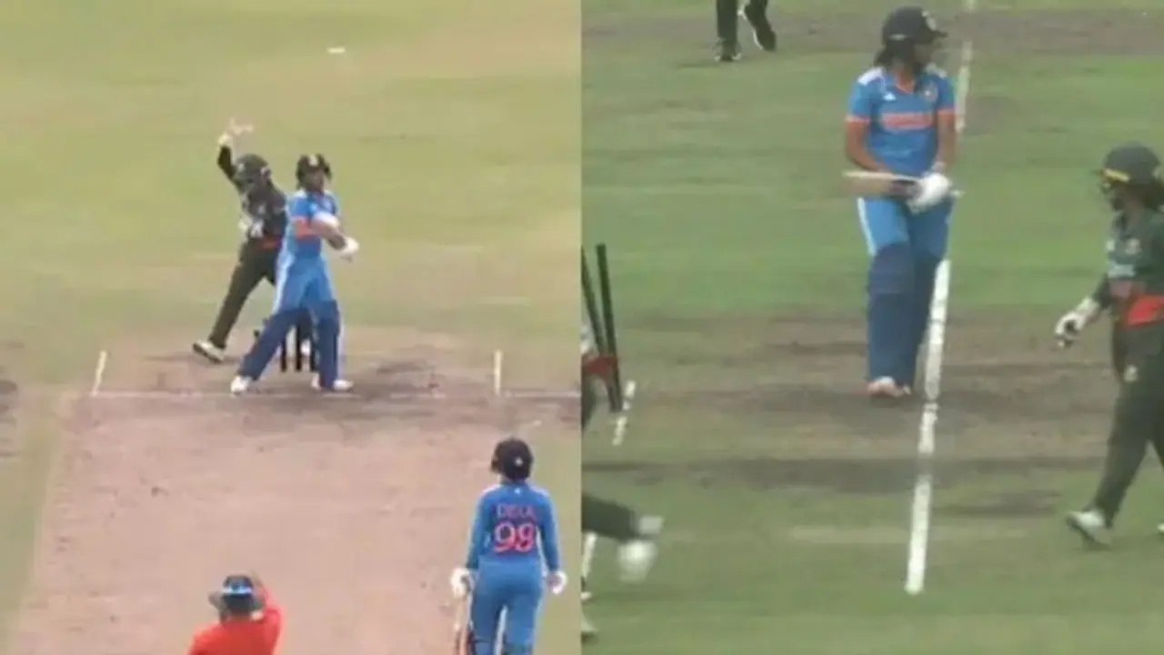 2 മത്സരങ്ങളില് വിലക്ക്, കനത്ത പിഴ! ഹര്മന്പ്രീത് കൗര് പെട്ടു; കടുത്ത നടപടിയുമായി ഐസിസി 2 മത്സരങ്ങളില് വിലക്ക്, കനത്ത പിഴ! ഹര്മന്പ്രീത് കൗര് പെട്ടു; കടുത്ത നടപടിയുമായി ഐസിസി