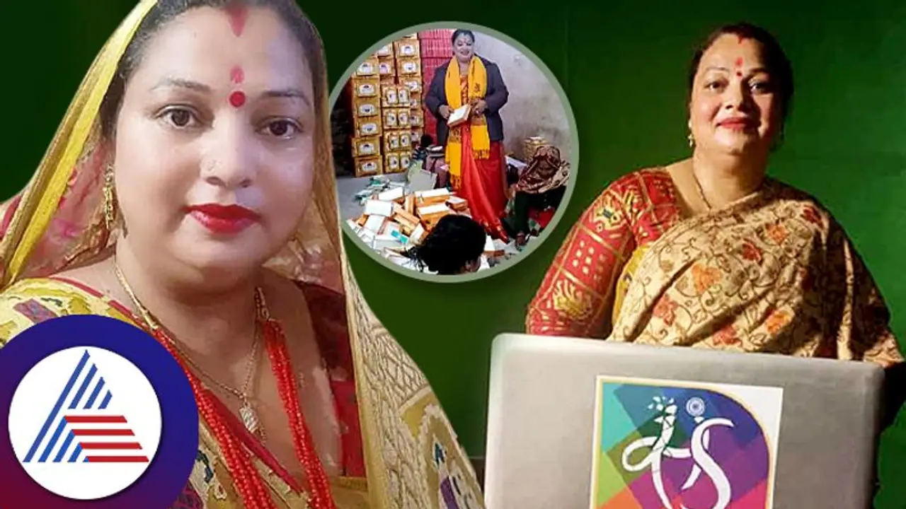 Sangeeta’s business skills turned an investment of Rs 1500 into an international business of Rs 3 crore