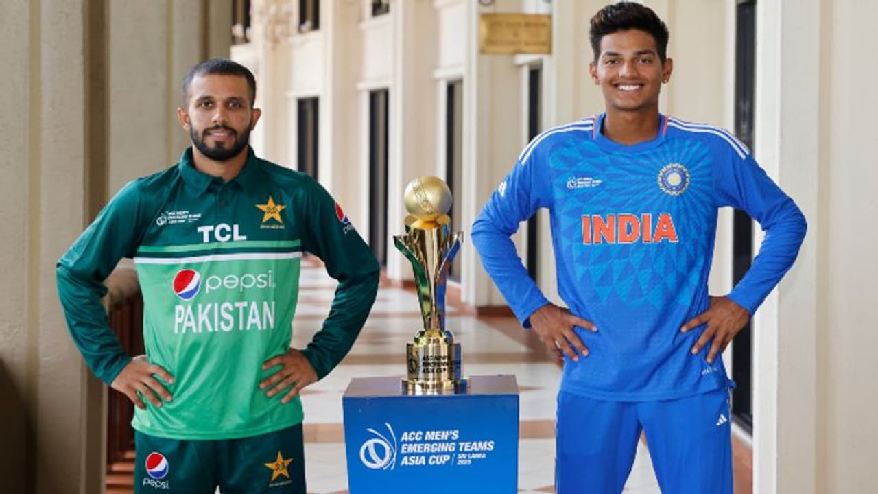 பதிலடி கொடுக்குமா பாகிஸ்தான் ஏ? டைட்டில் ஜெயிக்குமா இந்தியா ஏ? ஆசிய கோப்பை ஃபைனல் இன்று! பதிலடி கொடுக்குமா பாகிஸ்தான் ஏ? டைட்டில் ஜெயிக்குமா இந்தியா ஏ? ஆசிய கோப்பை ஃபைனல் இன்று!