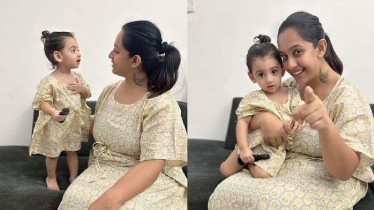 ഒരേപോലെയുള്ള വസ്ത്രങ്ങളില് സൗഭാഗ്യയും മകളും; ചിത്രങ്ങള് ഒരേപോലെയുള്ള വസ്ത്രങ്ങളില് സൗഭാഗ്യയും മകളും; ചിത്രങ്ങള്