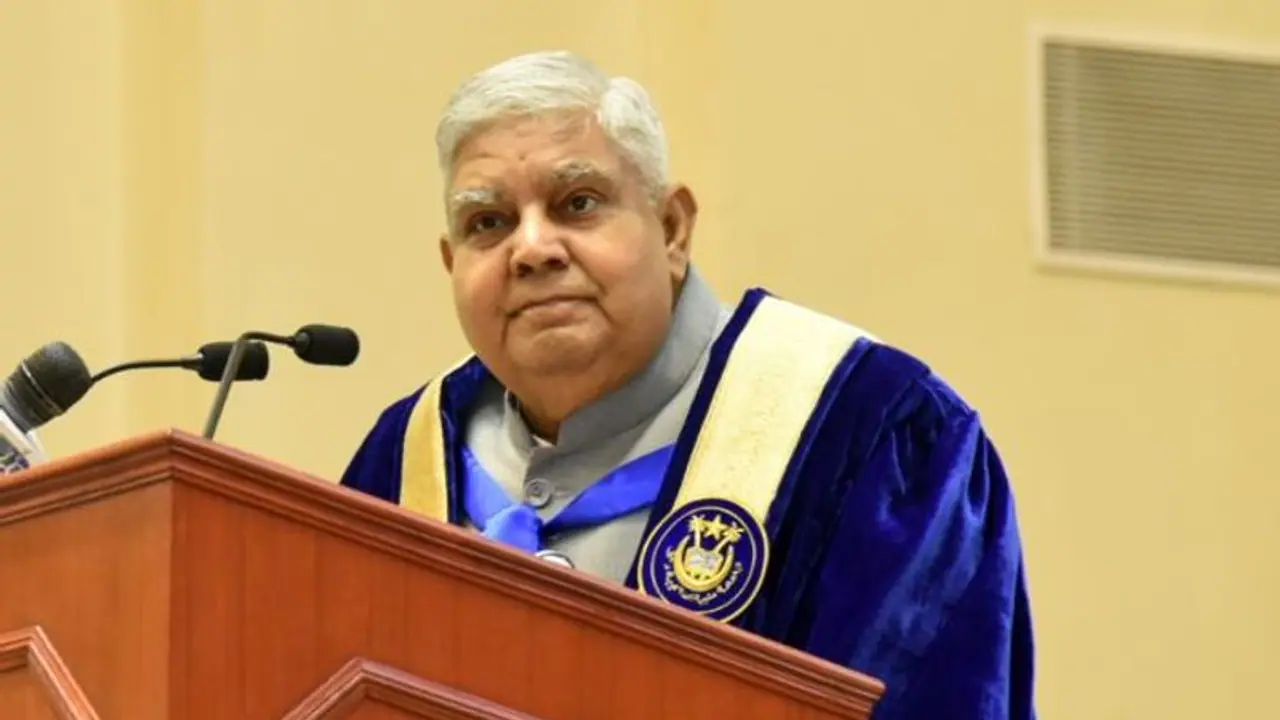 'Disturbance has been weaponized...' VP Jagdeep Dhankhar tears into Opposition 'Disturbance has been weaponized...' VP Jagdeep Dhankhar tears into Opposition