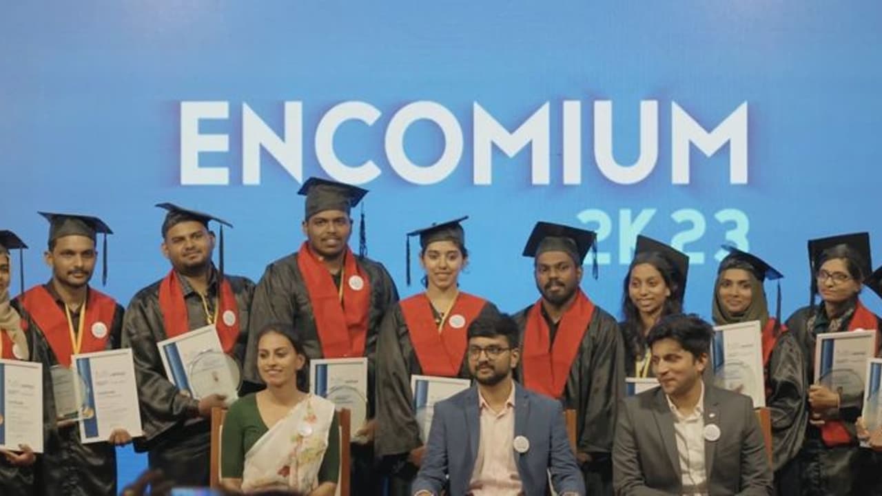 ലക്ഷ്യ എൻകോമിയം 2K23: സി.എ പരീക്ഷയിൽ വിജയിച്ചവരെ അനുമോദിച്ചു ലക്ഷ്യ എൻകോമിയം 2K23: സി.എ പരീക്ഷയിൽ വിജയിച്ചവരെ അനുമോദിച്ചു