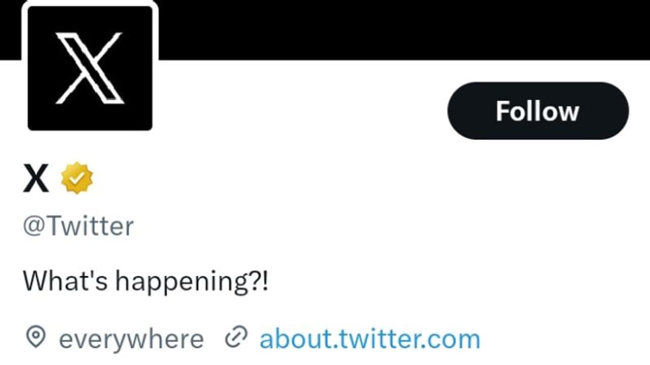 మస్క్ అన్నంత పని చేసేశాడు...ట్విట్టర్ నుంచి తుర్రుమన్న బ్లూ పిట్ట...ఇకపై X లోగోతో ట్విట్టర్ రీ బ్రాండింగ్.. మస్క్ అన్నంత పని చేసేశాడు...ట్విట్టర్ నుంచి తుర్రుమన్న బ్లూ పిట్ట...ఇకపై X లోగోతో ట్విట్టర్ రీ బ్రాండింగ్..