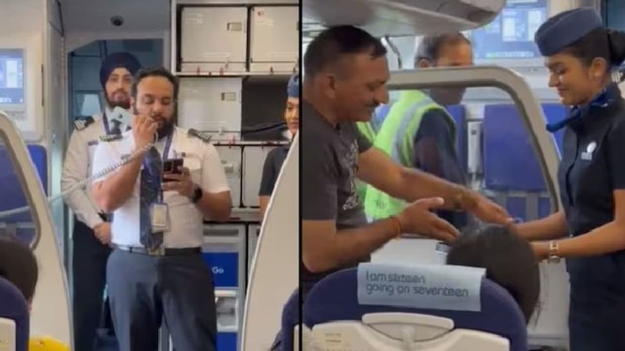 ವಿಮಾನದಲ್ಲಿ ಕಾರ್ಗಿಲ್ ವಾರ್ ಹೀರೋ ಗುರುತಿಸಿ ಸನ್ಮಾನಿಸಿದ ಇಂಡಿಗೋ: ವೈರಲ್ ವೀಡಿಯೋ