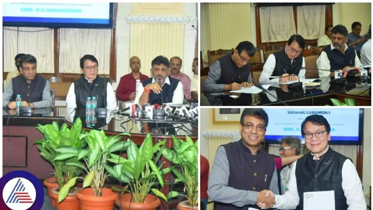 ಬೆಂಗಳೂರು ಅಭಿವೃದ್ಧಿಗೆ ವರ್ಲ್ಡ್ ಡಿಸೈನ್ ಪ್ರೊಟೊಪೊಲಿಸ್ ಒಪ್ಪಂದಕ್ಕೆ ಡಿಸಿಎಂ ಸಹಿ: ಏನಿದರ ವಿಶೇಷ..