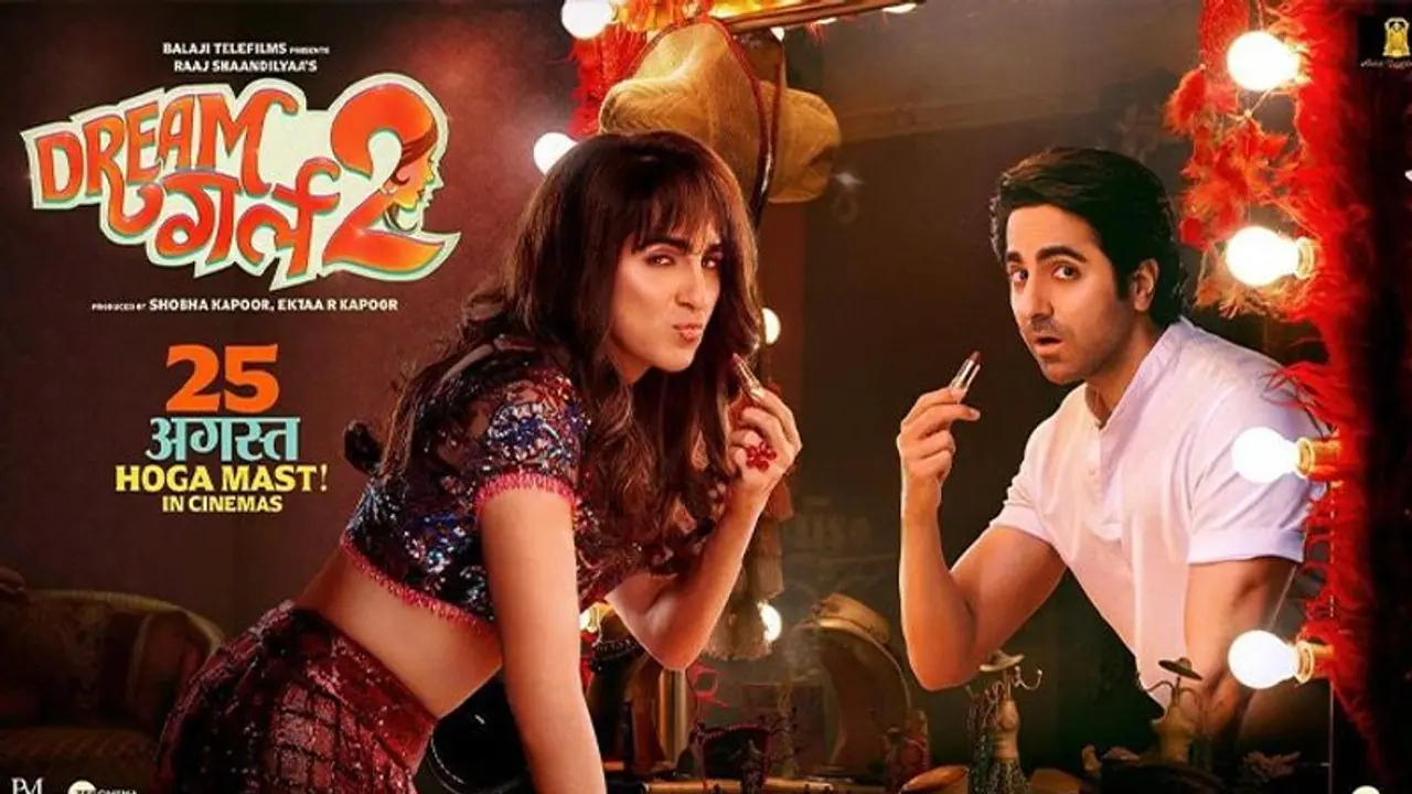 DreamGirl 2: Ayushmann Khurrana's look as 'Pooja' revealed, get ready to be swept off your feet