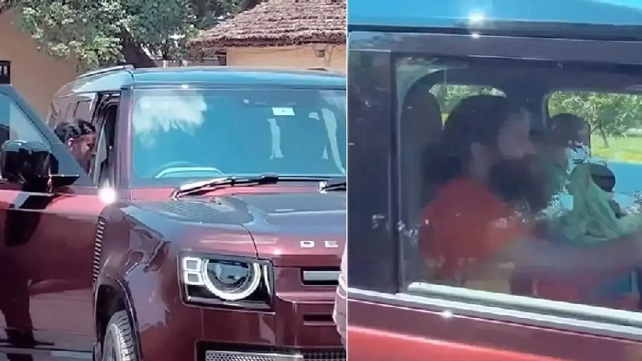 WATCH: Baba Ramdev drives Rs 1.5 crore Land Rover Defender 130 in Haridwar; video goes viral WATCH: Baba Ramdev drives Rs 1.5 crore Land Rover Defender 130 in Haridwar; video goes viral