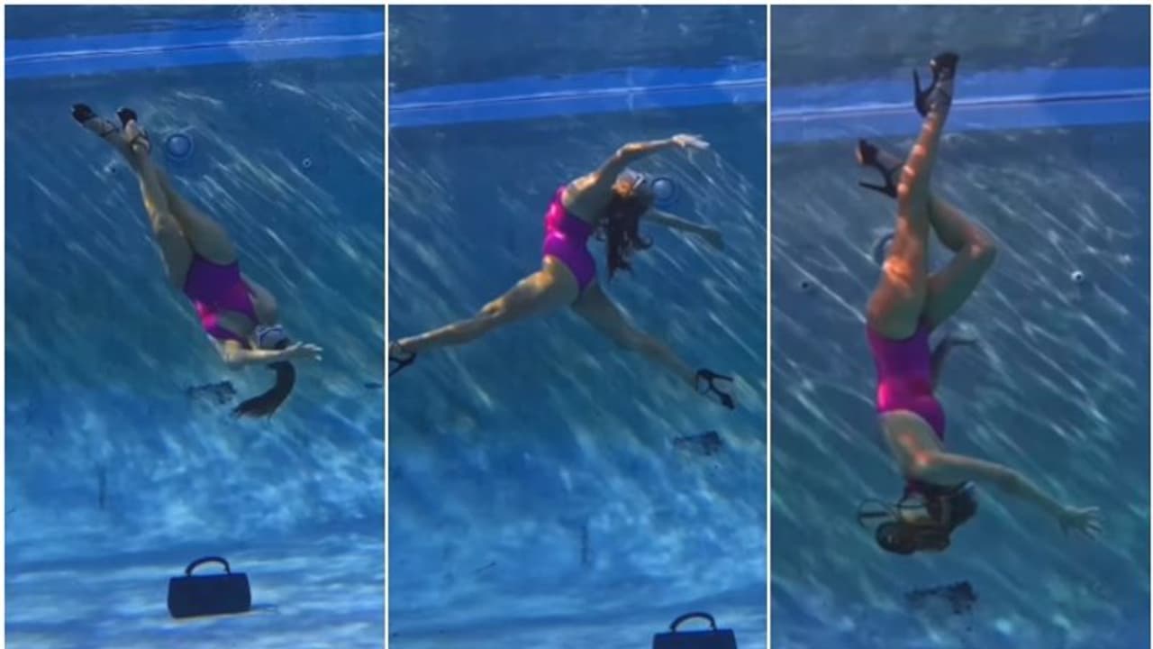 ಬಾರ್ಬಿ ಹಾಡಿಗೆ ನೀರೊಳಗೆಯೇ ಮಸ್ತ್ ಡಾನ್ಸ್ ಮಾಡಿದ ಯುವತಿ: ನೆಟ್ಟಿಗರಿಂದ ಭಾರಿ ಮೆಚ್ಚುಗೆ ಬಾರ್ಬಿ ಹಾಡಿಗೆ ನೀರೊಳಗೆಯೇ ಮಸ್ತ್ ಡಾನ್ಸ್ ಮಾಡಿದ ಯುವತಿ: ನೆಟ್ಟಿಗರಿಂದ ಭಾರಿ ಮೆಚ್ಚುಗೆ