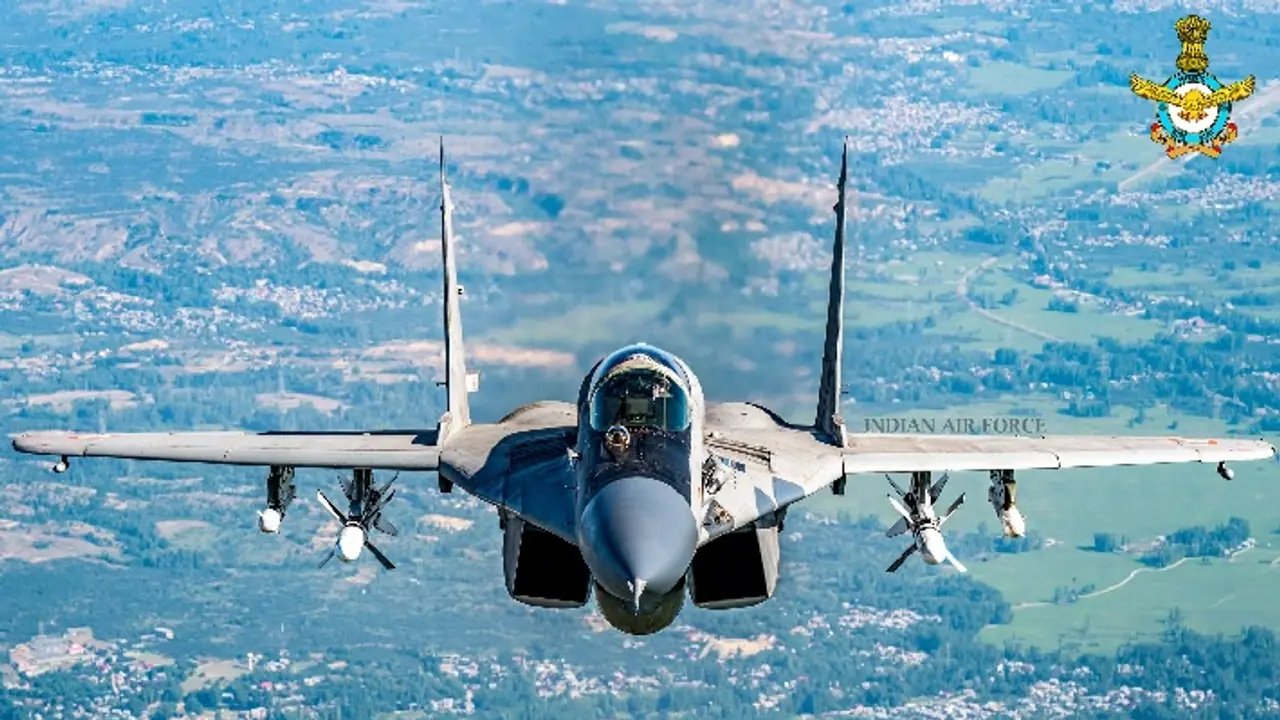 MiG 29 UPG replaces MiG 21 fighter jets at Srinagar Air Base