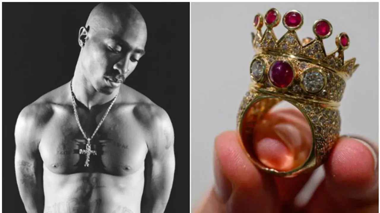Tupac Shakur's ring worth $1 million in auction, worn before he was shot Tupac Shakur's ring worth $1 million in auction, worn before he was shot