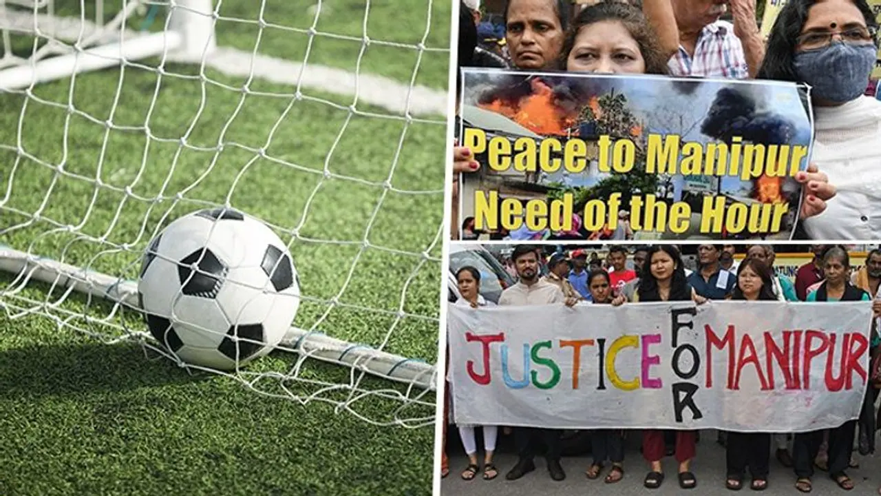 'Forced to pick up guns to guard villages': Footballers in Manipur struggle amidst violence 'Forced to pick up guns to guard villages': Footballers in Manipur struggle amidst violence