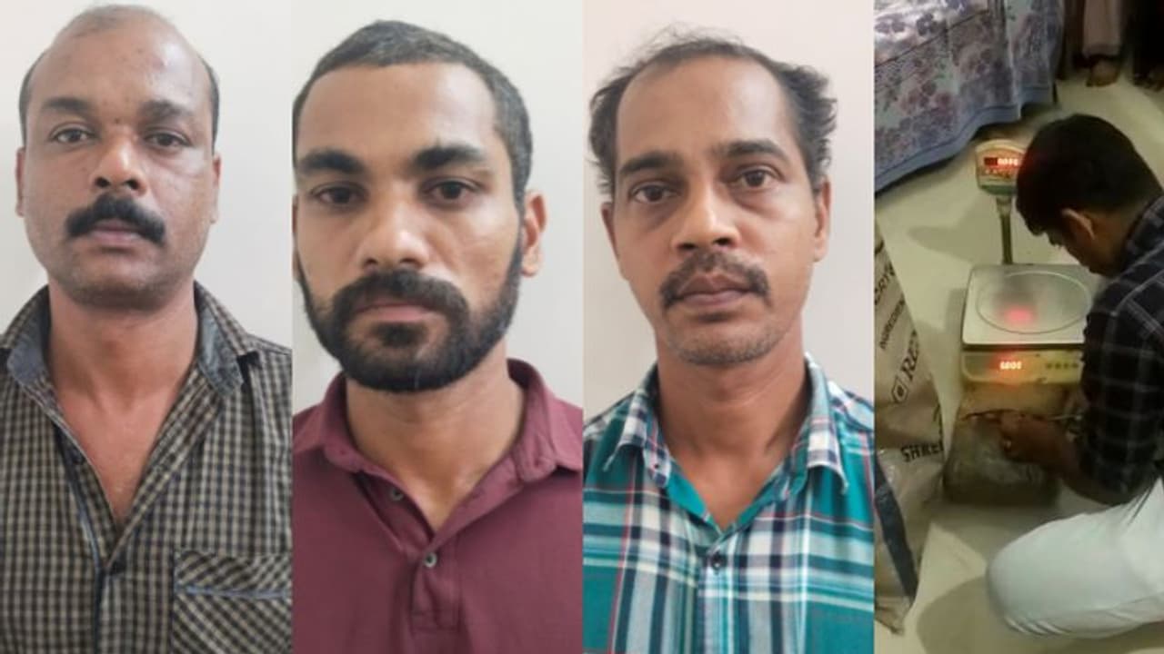 മലപ്പുറത്ത് വൻ കഞ്ചാവ് വേട്ട; സാധനം ആന്ധ്രയിൽ നിന്ന്, ചെറിയ പായ്ക്കറ്റുകളാക്കി വിൽപ്പന, വീട് വളഞ്ഞ് അറസ്റ്റ് മലപ്പുറത്ത് വൻ കഞ്ചാവ് വേട്ട; സാധനം ആന്ധ്രയിൽ നിന്ന്, ചെറിയ പായ്ക്കറ്റുകളാക്കി വിൽപ്പന, വീട് വളഞ്ഞ് അറസ്റ്റ്