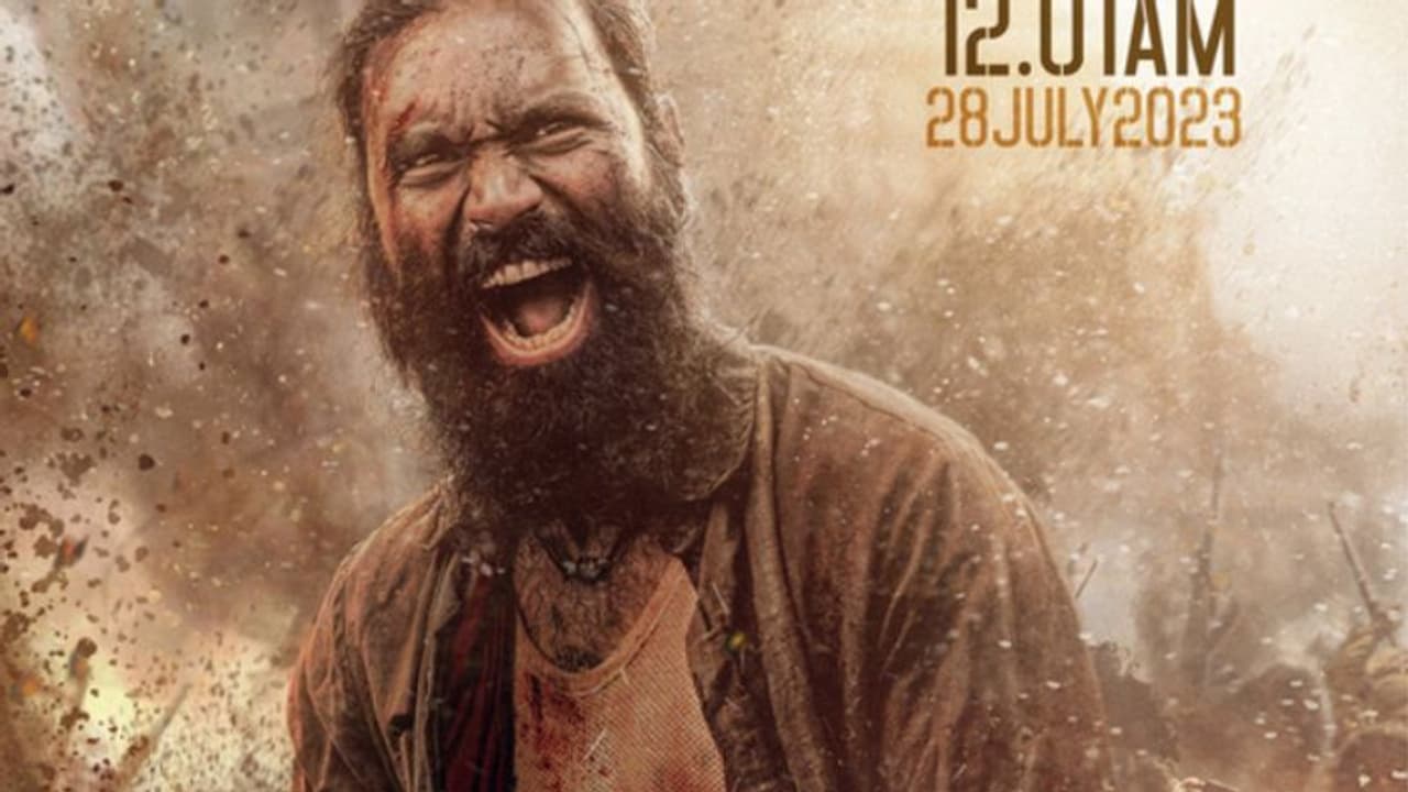 കട്ടക്കലിപ്പില്‍ ധനുഷ്, 'ക്യാപ്റ്റൻ മില്ലെര്‍' ഫസ്റ്റ് ലുക്ക് പോസ്റ്റര്‍ പുറത്ത്