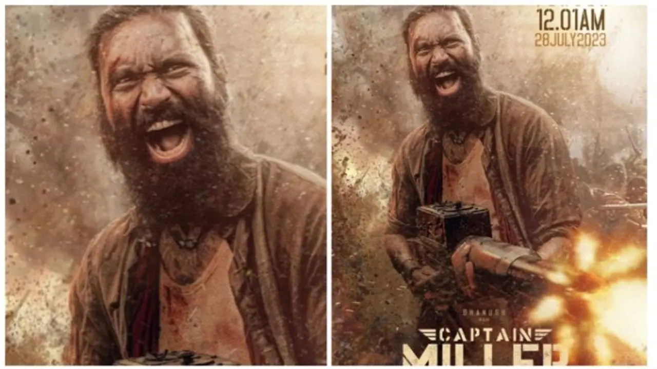 Captain Miller teaser out: Dhanush's fierce avatar in high-octane action film is a must watch