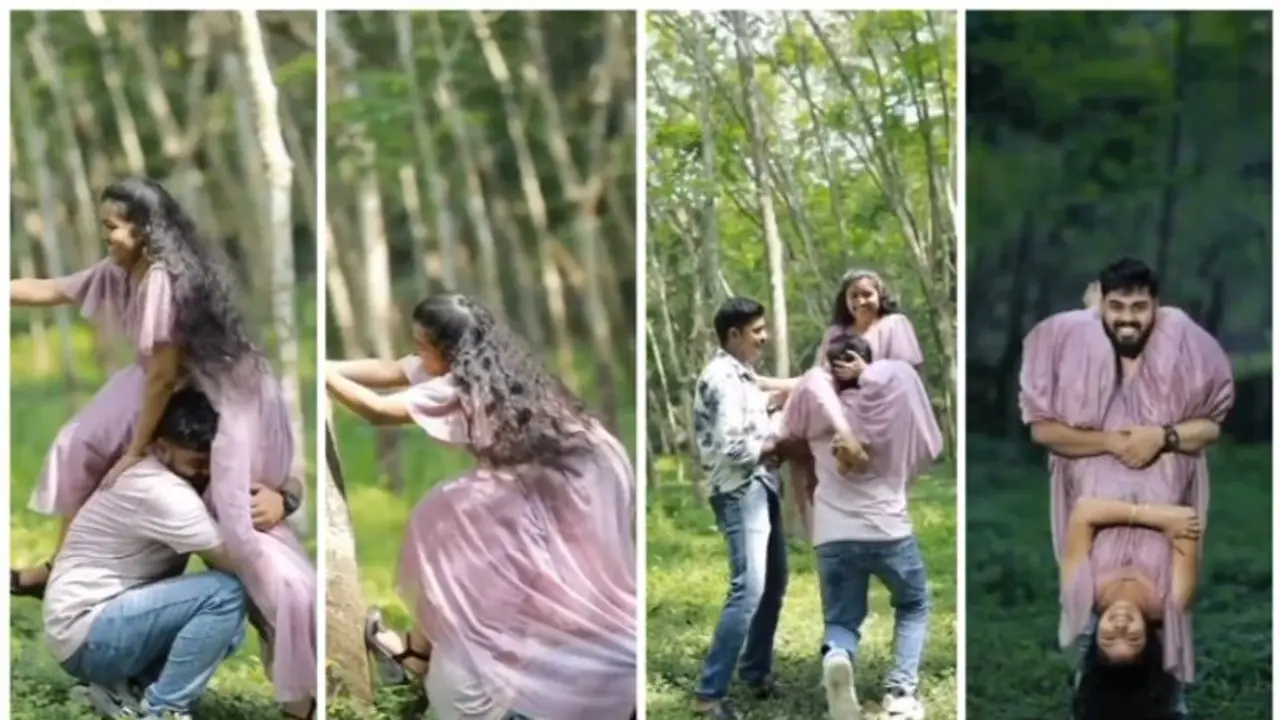 'അണ്ടര്‍ടേക്കറും തോറ്റ് പോകും'; മലയാളി പ്രീവെഡ്ഡിംഗ് ഷൂട്ട് നെറ്റിസണ്‍സിനിടെ വൈറല്‍ ! 