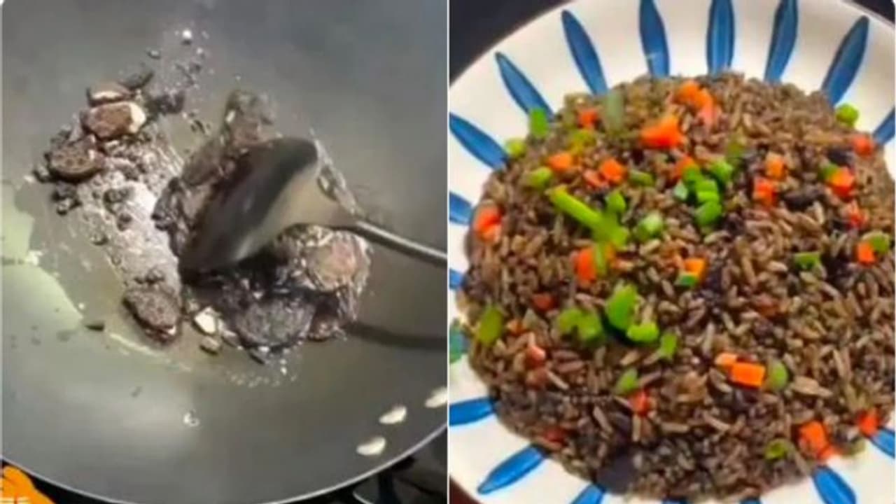 വൈറലായി ഓറിയോ ഫ്രൈഡ് റൈസ്; ചോറിനോട് വേണോ ഈ ക്രൂരതയെന്ന് സോഷ്യല്‍ മീഡിയ