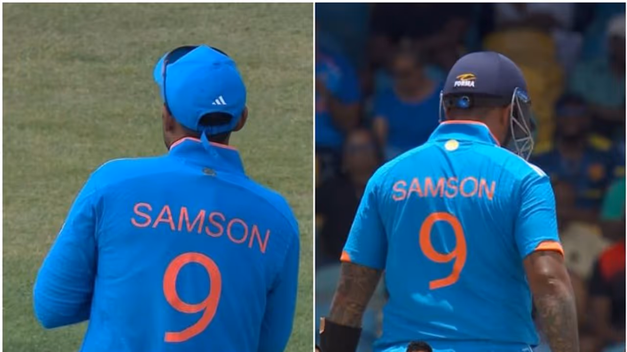 സഞ്ജു ഒഴിവാക്കപ്പെട്ടത് അവസാന നിമിഷം? പുറത്താക്കുക മാത്രമല്ല, ജഴ്സി വരെ ഊരി കൊണ്ടുപോയെന്ന് ആരാധകര് സഞ്ജു ഒഴിവാക്കപ്പെട്ടത് അവസാന നിമിഷം? പുറത്താക്കുക മാത്രമല്ല, ജഴ്സി വരെ ഊരി കൊണ്ടുപോയെന്ന് ആരാധകര്