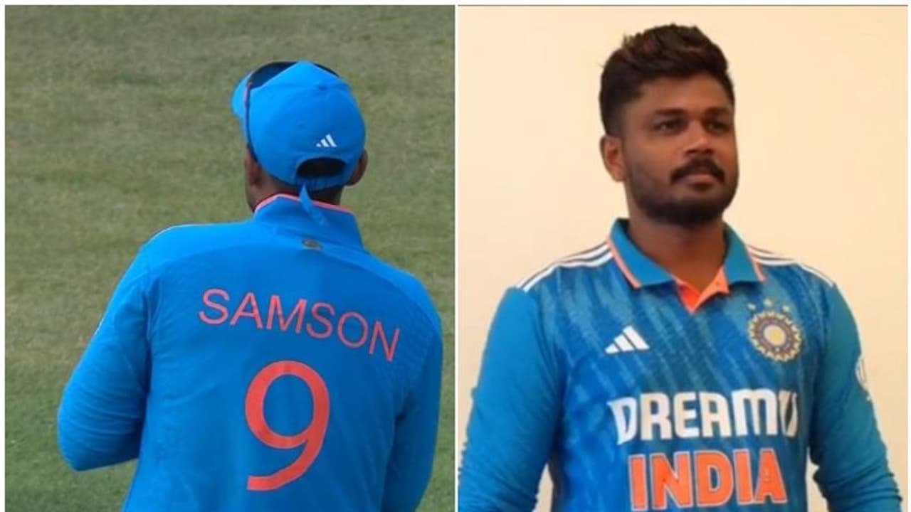 ജഴ്സി ഇല്ലാഞ്ഞിട്ടാണോ? എന്തുകൊണ്ട് സൂര്യകുമാര് യാദവ് സഞ്ജുവിന്റെ ജഴ്സിയില് കളിച്ചു? കാരണം വ്യക്തം ജഴ്സി ഇല്ലാഞ്ഞിട്ടാണോ? എന്തുകൊണ്ട് സൂര്യകുമാര് യാദവ് സഞ്ജുവിന്റെ ജഴ്സിയില് കളിച്ചു? കാരണം വ്യക്തം