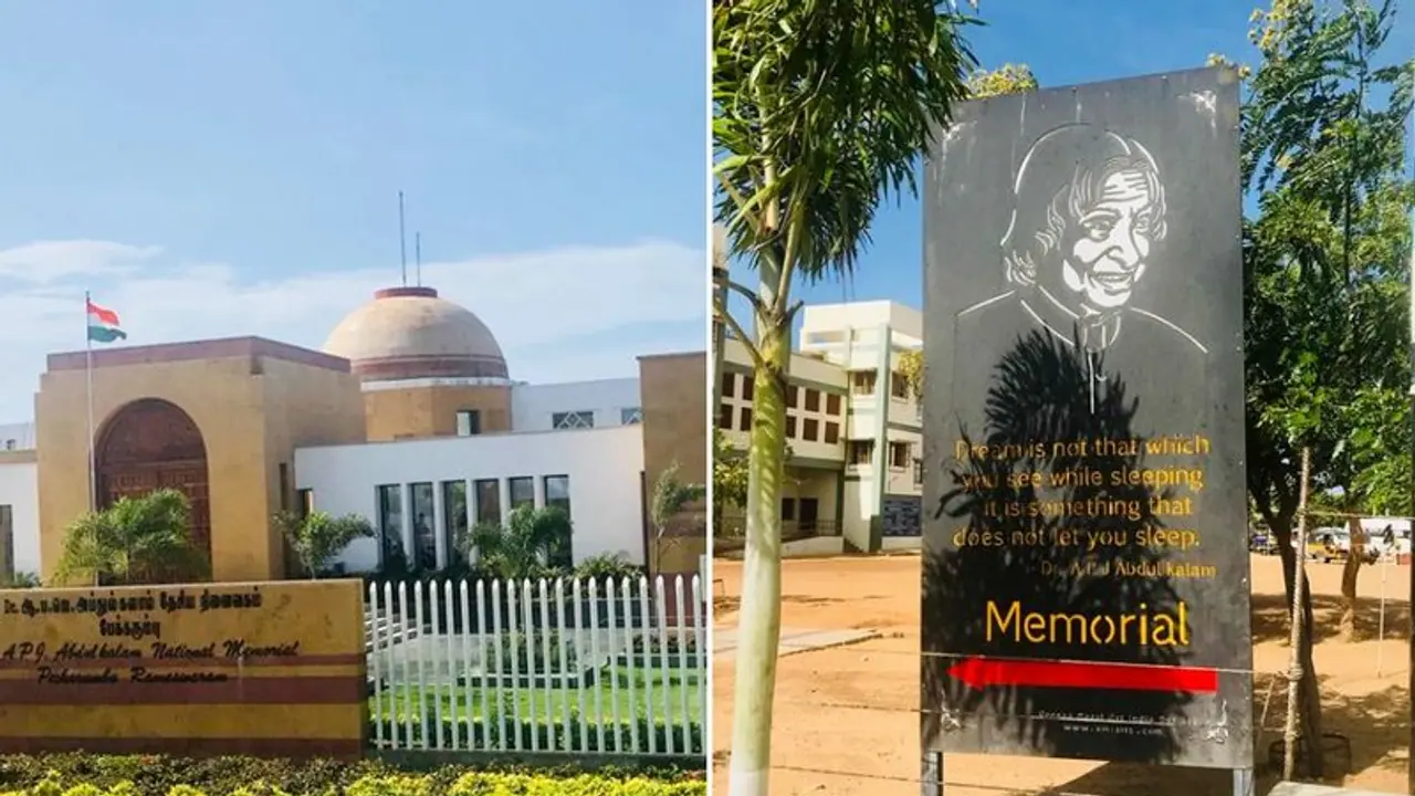 രാമേശ്വരത്തെ ശ്രദ്ധാ കേന്ദ്രങ്ങളിലൊന്നായി അബ്ദുൽ കലാമിന്റെ സ്മാരകം രാമേശ്വരത്തെ ശ്രദ്ധാ കേന്ദ്രങ്ങളിലൊന്നായി അബ്ദുൽ കലാമിന്റെ സ്മാരകം