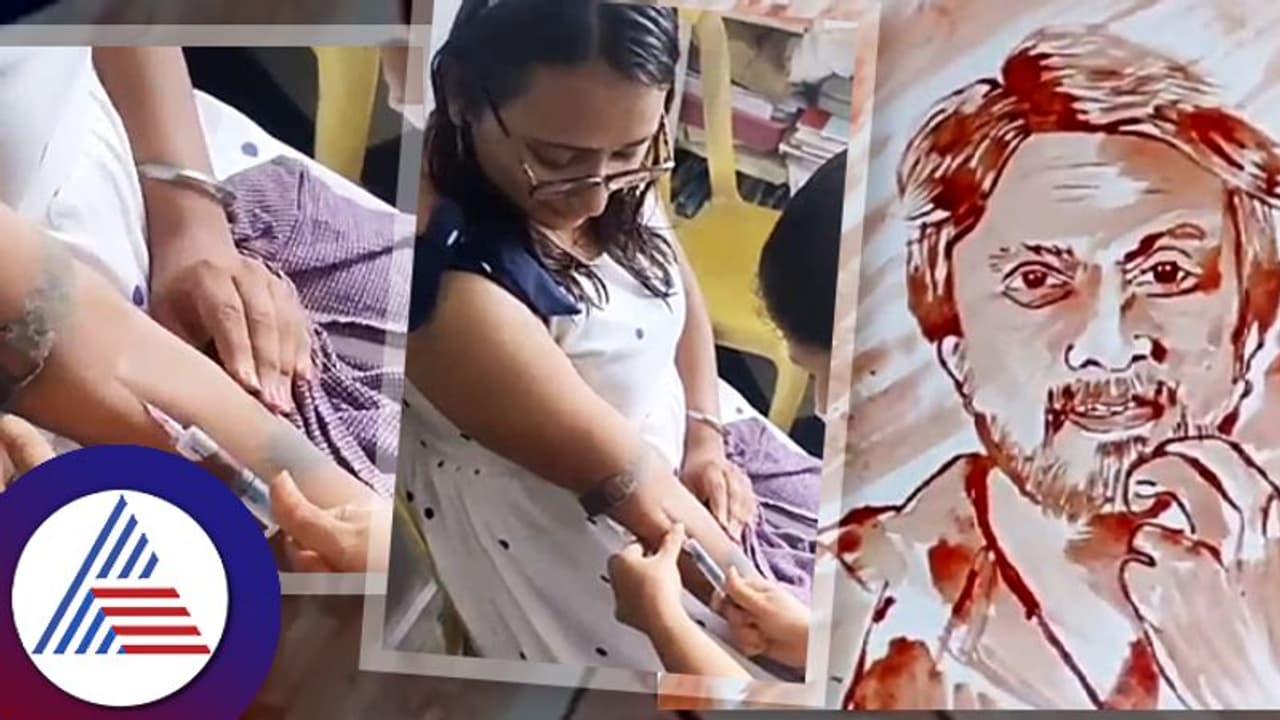 ರಕ್ತದಲ್ಲಿ ಸುದೀಪ್​ ಚಿತ್ರ ಬಿಡಿಸಿದ ಮಹಿಳಾ ಅಭಿಮಾನಿ! ವಿಡಿಯೋ ನೋಡಿ ನಮಸ್ಕರಿಸಿದ ಕಿಚ್ಚ