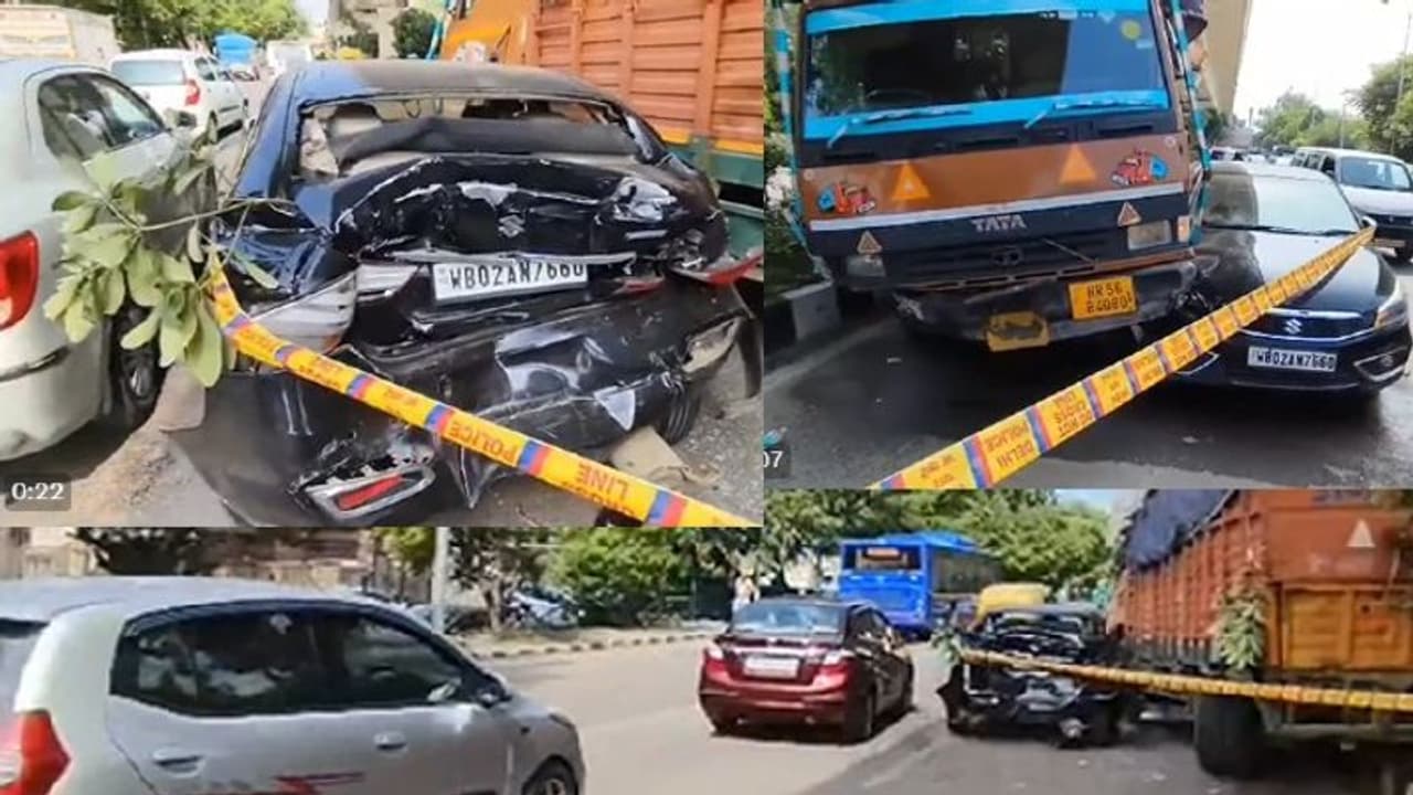 ಕಾರಿಗೆ ಟ್ರಕ್ ಡಿಕ್ಕಿ ಪೊಲೀಸ್ ಇನ್ಸ್‌ಪೆಕ್ಟರ್ ಸ್ಥಳದಲ್ಲೇ ಸಾವು