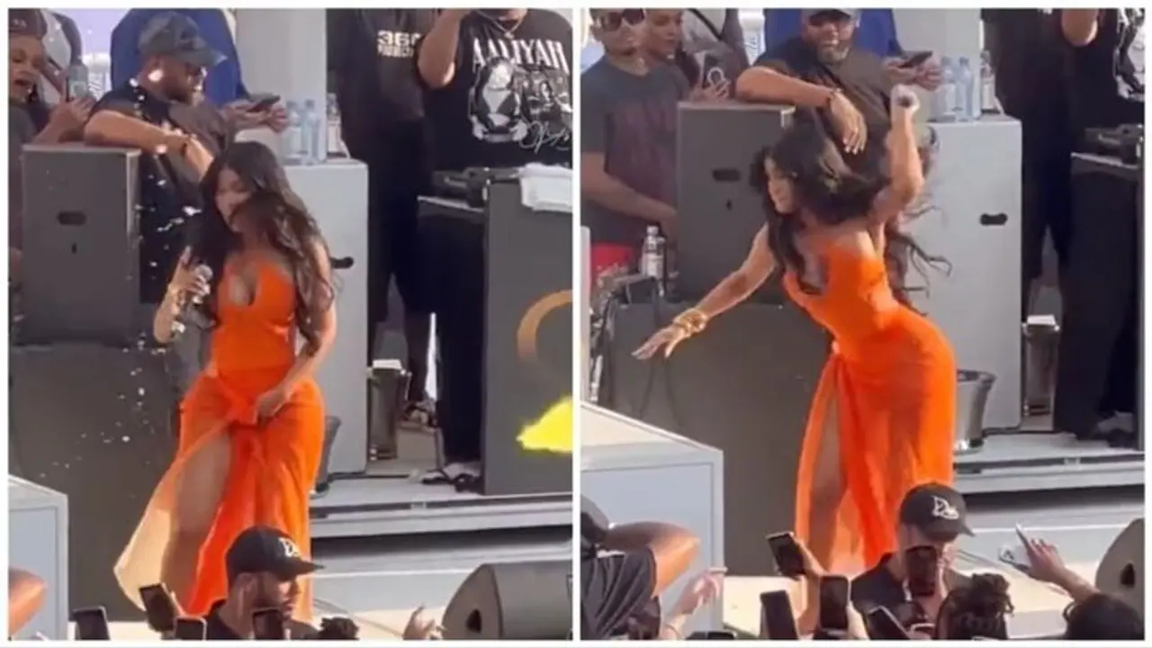 Cardi B faces brutal allegations after she threw her mic on stage in Vegas at a fan; Know details
