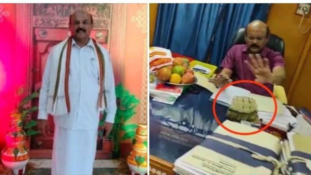 கட்டுக் கட்டாக லஞ்சம்...! தேனி அரசு மருத்துவக் கல்லூரி முதல்வர் மீனாட்சி சுந்தரத்தின் ஷாக்கிங் வீடியோ கட்டுக் கட்டாக லஞ்சம்...! தேனி அரசு மருத்துவக் கல்லூரி முதல்வர் மீனாட்சி சுந்தரத்தின் ஷாக்கிங் வீடியோ