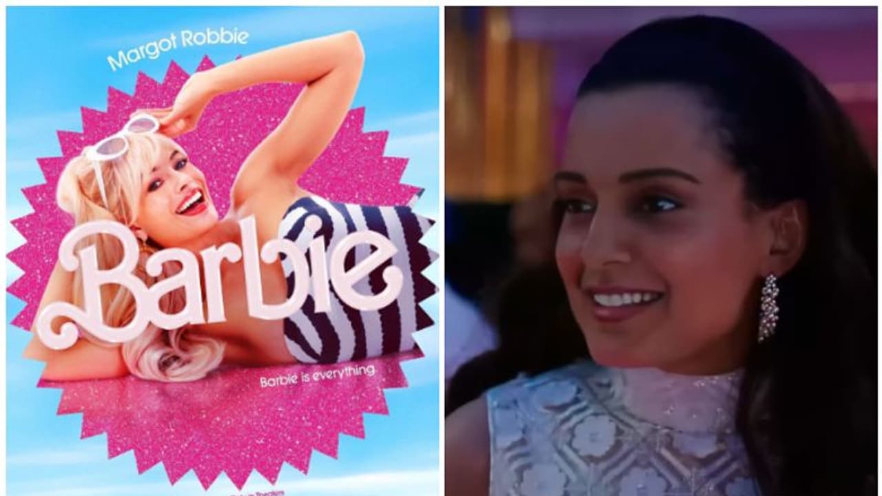 Barbie movie: Kangana Ranaut Hrithik Roshan in place of Barbie Ken, WATCH viral video Barbie movie: Kangana Ranaut Hrithik Roshan in place of Barbie Ken, WATCH viral video