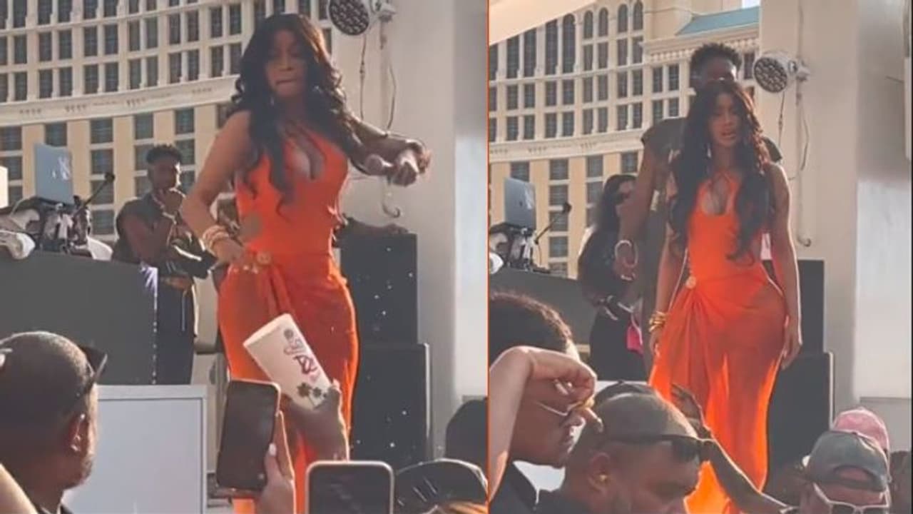 ತನ್ನ ಮೇಲೆ ಶರಾಬು ಎರಚಿದ ಅಭಿಮಾನಿಯತ್ತ ಮೈಕ್ ಎಸೆದ ಗಾಯಕಿ: ವೈರಲ್ ವೀಡಿಯೋ ತನ್ನ ಮೇಲೆ ಶರಾಬು ಎರಚಿದ ಅಭಿಮಾನಿಯತ್ತ ಮೈಕ್ ಎಸೆದ ಗಾಯಕಿ: ವೈರಲ್ ವೀಡಿಯೋ