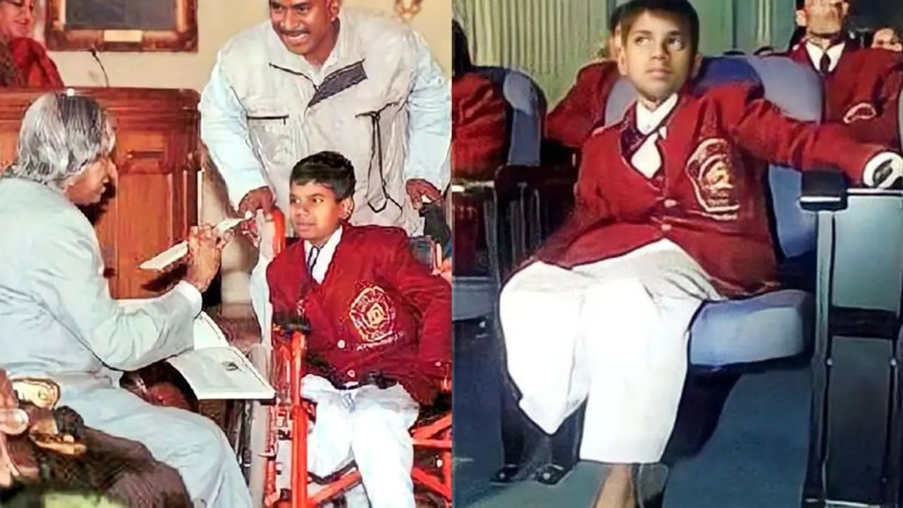 Riyaz lost his hands and a leg while saving the life of a girl, and received gallantry awards
