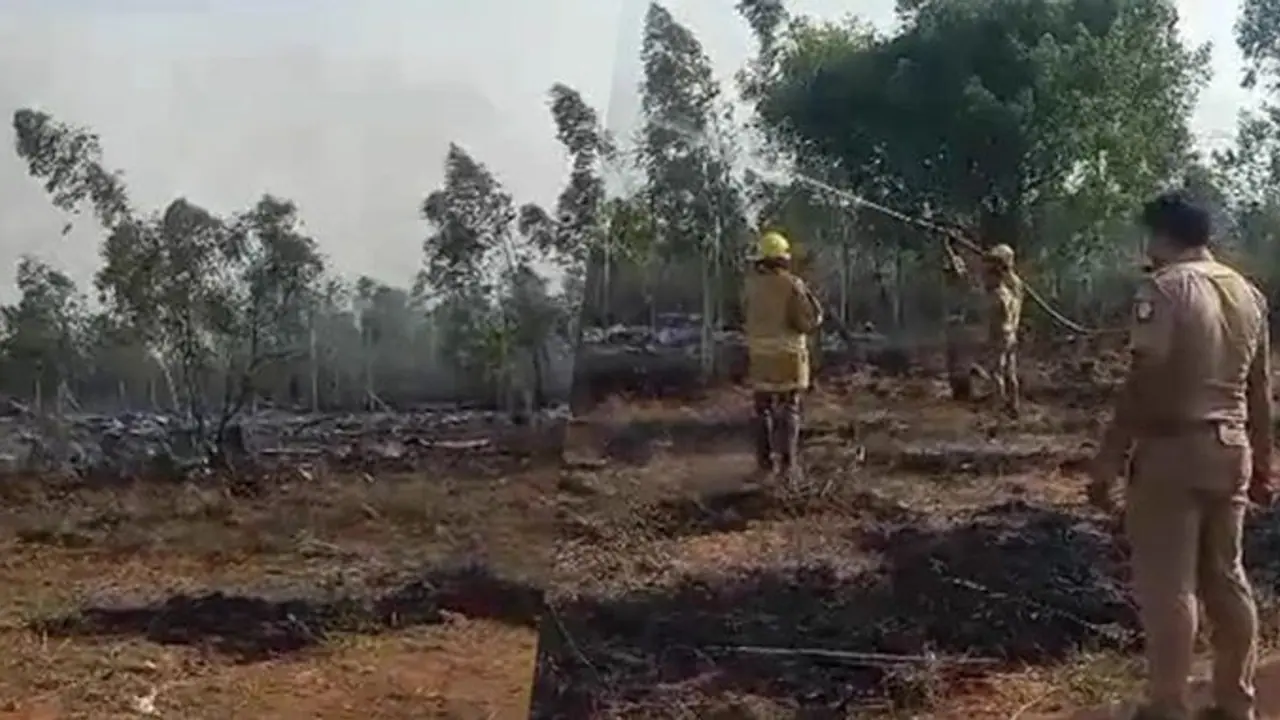 புதுக்கோட்டை நாட்டு வெடி பட்டறையில் தீ விபத்து! இருந்த இடம் தெரியாமல் தரைமட்டமான கட்டிடம்!