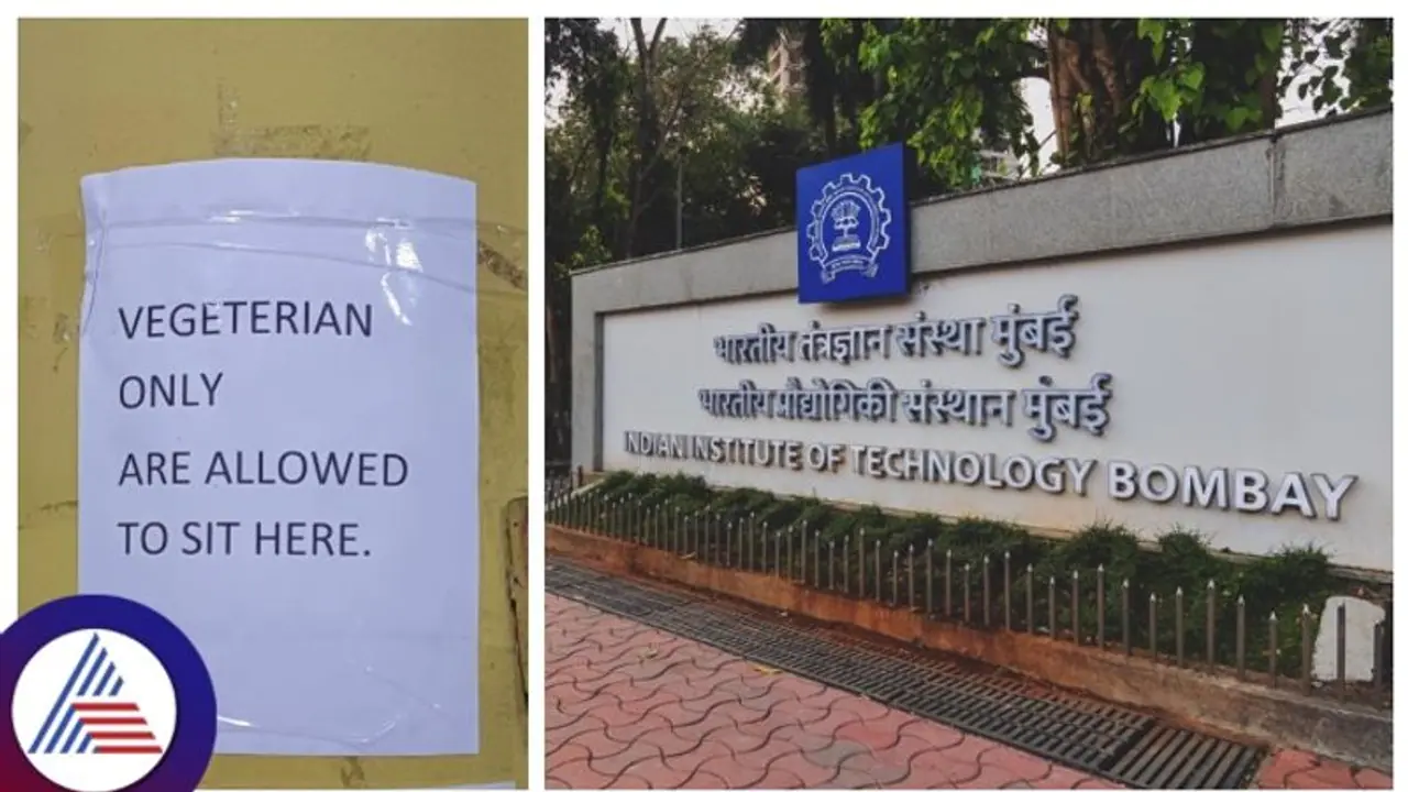 IIT Bombay teachers criticize fine on student protesting over 'veg-table'; check details