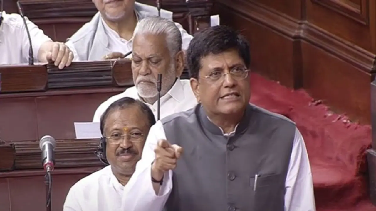 'Nothing less than apology': INDIA leaders submit privilege notice against Piyush Goyal in Rajya Sabha