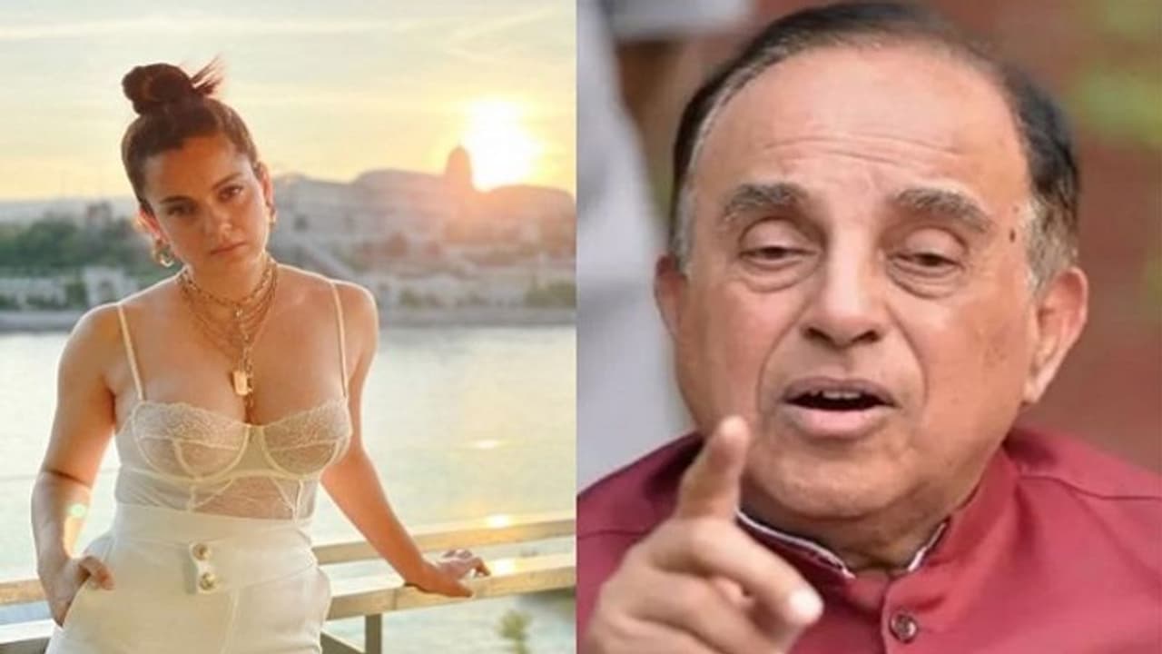 "ഇതൊക്കെ പോരെ സാര്‍.." : കങ്കണയ്ക്ക് എന്തിന് വൈ പ്ലസ് സുരക്ഷയെന്ന് സുബ്രഹ്മണ്യന്‍ സ്വാമി; മറുപടി നല്‍കി കങ്കണ