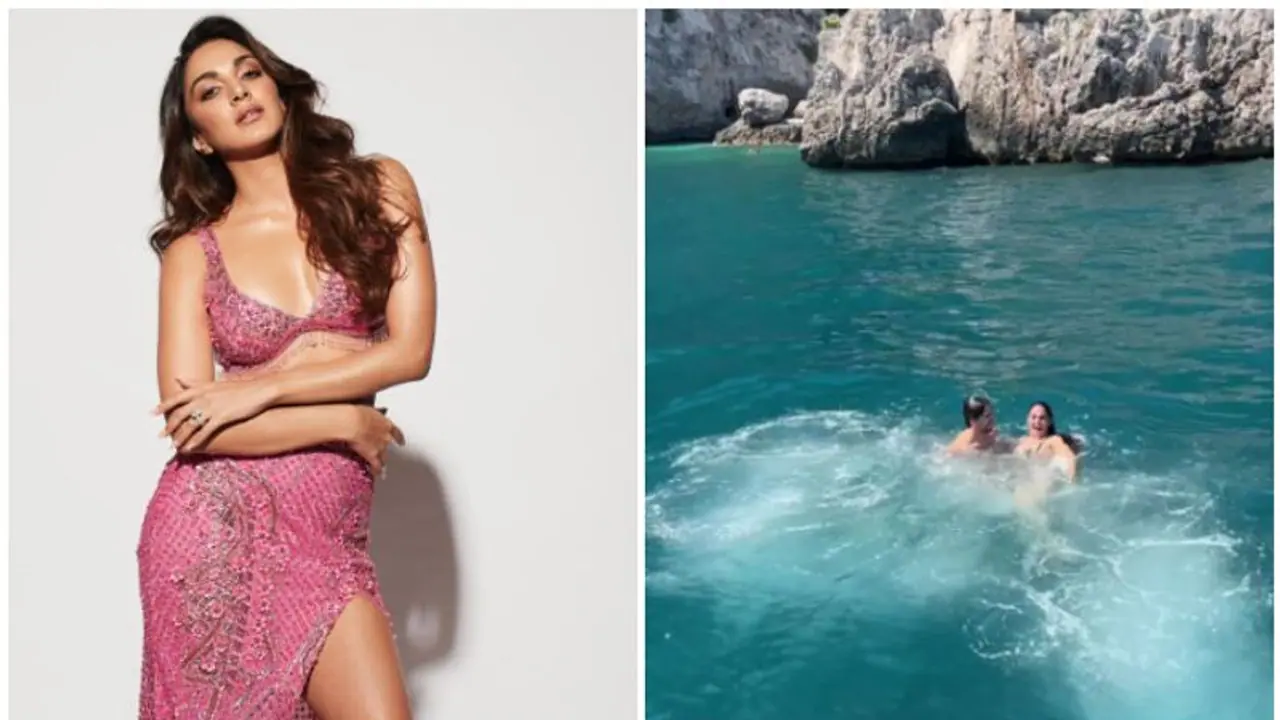 Video: Kiara Advani celebrates birthday with husband Sidharth Malhotra by taking a dip in a lake