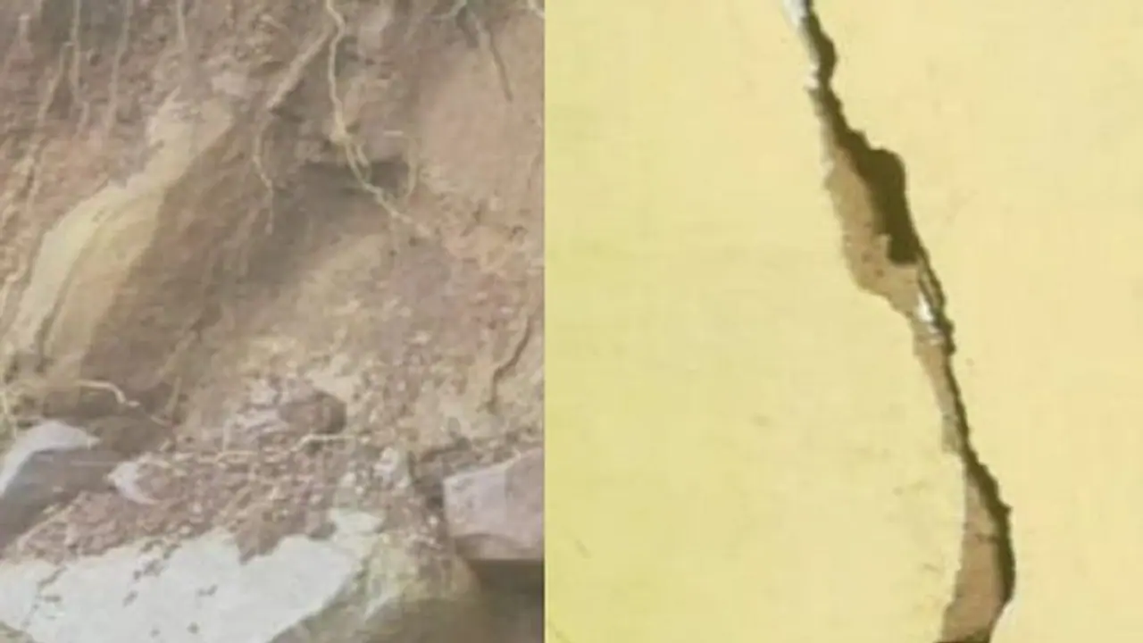 ಕೊಡಗಿನಲ್ಲಿ ವಾರದಿಂದ ಸುರಿದ ಮಳೆಗೆ ಬಂಡೆ ಕುಸಿತ, ಗೋಡೆಗಳು ಬಿರುಕು! ಕೊಡಗಿನಲ್ಲಿ ವಾರದಿಂದ ಸುರಿದ ಮಳೆಗೆ ಬಂಡೆ ಕುಸಿತ, ಗೋಡೆಗಳು ಬಿರುಕು!