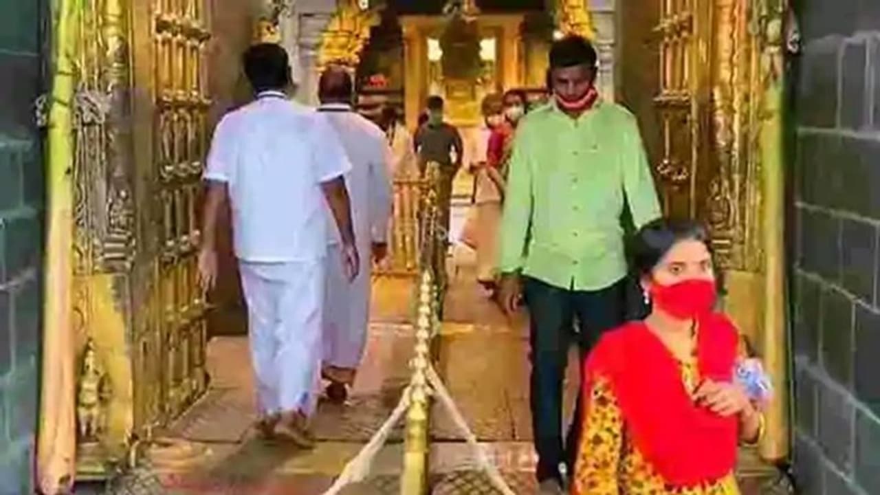 திருப்பதி மலைப் பாதையில் உலா வரும் கரடி: பக்தர்கள் பீதி! திருப்பதி மலைப் பாதையில் உலா வரும் கரடி: பக்தர்கள் பீதி!