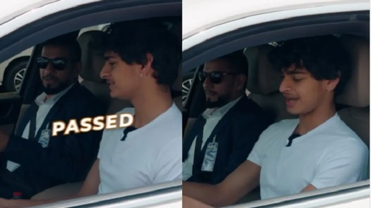 ದುಬೈನಲ್ಲಿ ಪೊರ್ಶೆ ಡ್ರೈವಿಂಗ್, UAE ಡ್ರೈವಿಂಗ್ ಪರೀಕ್ಷೆ ಪಾಸ್ ಮಾಡಿದ ಮಾಧವನ್ ಪುತ್ರ!